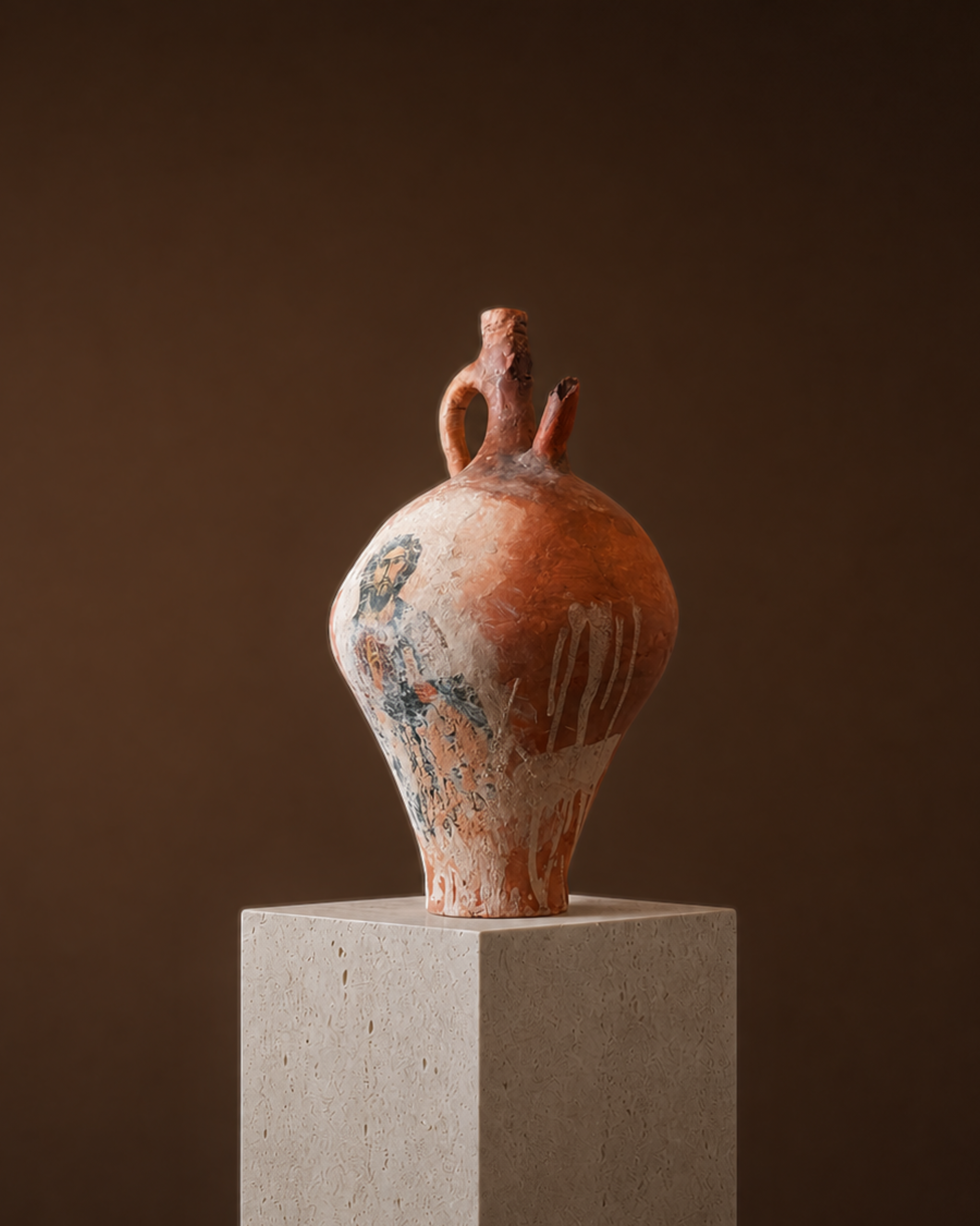 BYZANTINE ICON AMPHORA